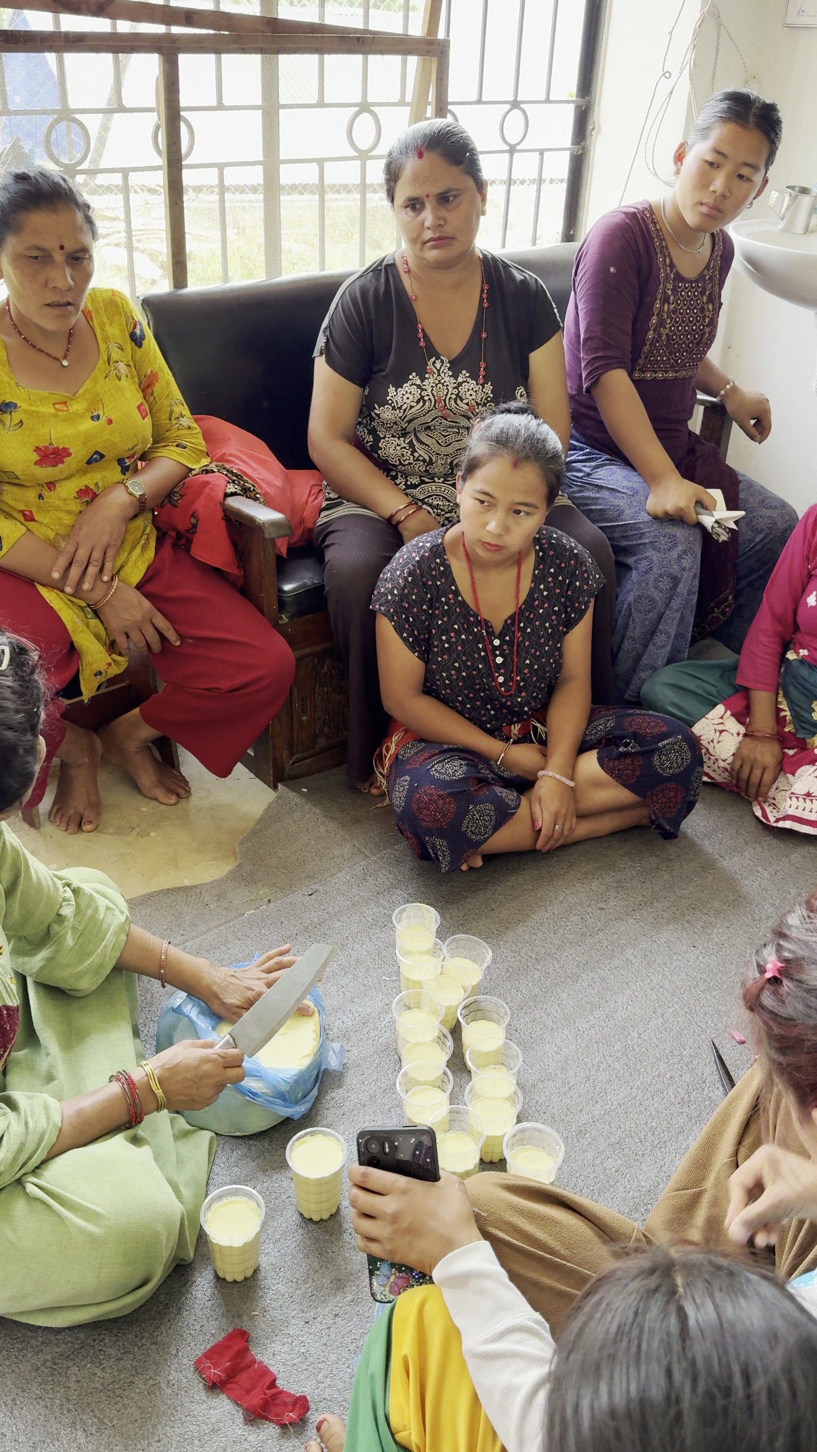 Soap Making in Progress
