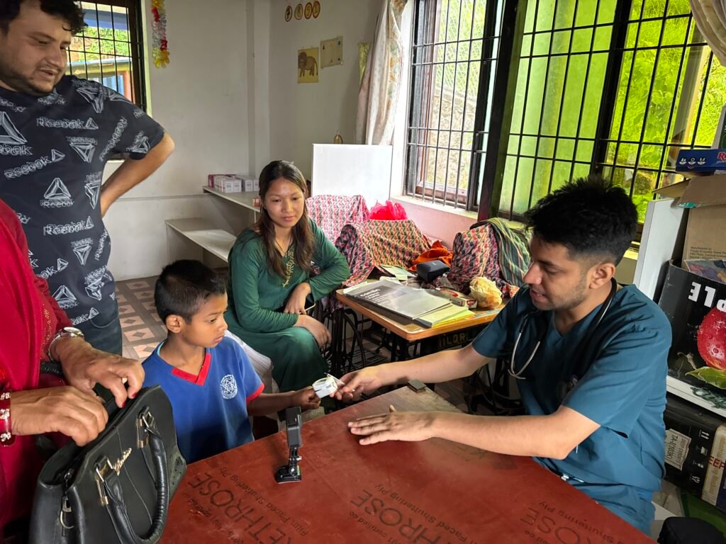 Yearly Free Health Camp 2026, Nagarjun Learning Center, Dhading