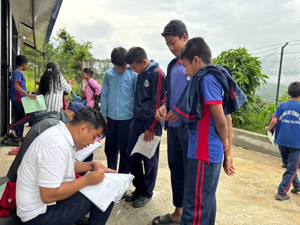 Yearly Free Health Camp 2026, Nagarjun Learning Center, Dhading