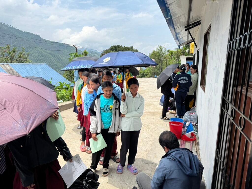 Yearly Free Health Camp 2026, Nagarjun Learning Center, Dhading